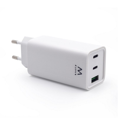 Ewent Cargador Carga Rapido 65w Usb C Y Usb A